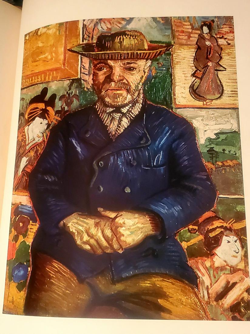 1952 Vincent Van Gogh Color Plate Pere Tanguy 1897 Art.: This lot consists of color plate from an edition of 1952 from Harry Abrahams color plate prints.Vincent Van Gogh (self-portrait)(Dutch, 1853-1980). Vincent Willem van Gogh was a Dutch Post-Impressioni