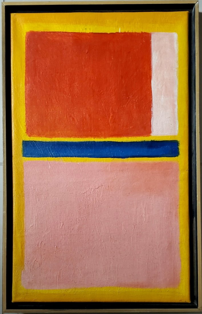 Mark Rothko Abstract Expressionism American Oil Canvas (1 of 5)