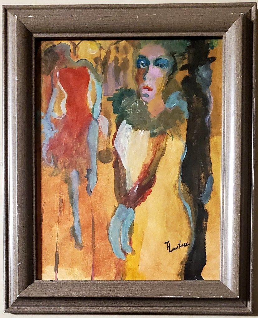 Henri de Toulouse Lautrec Female Madame French Art (1 of 2)