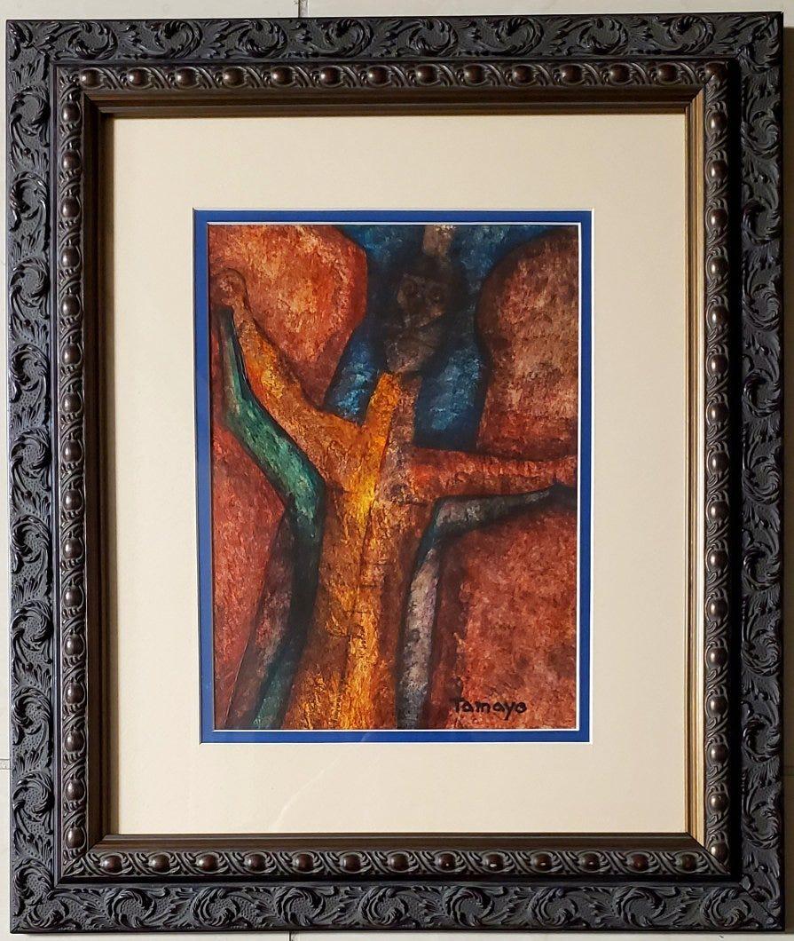 Rufino Tamayo Abstract Portrait Mexican Muralist Art (1 of 3)