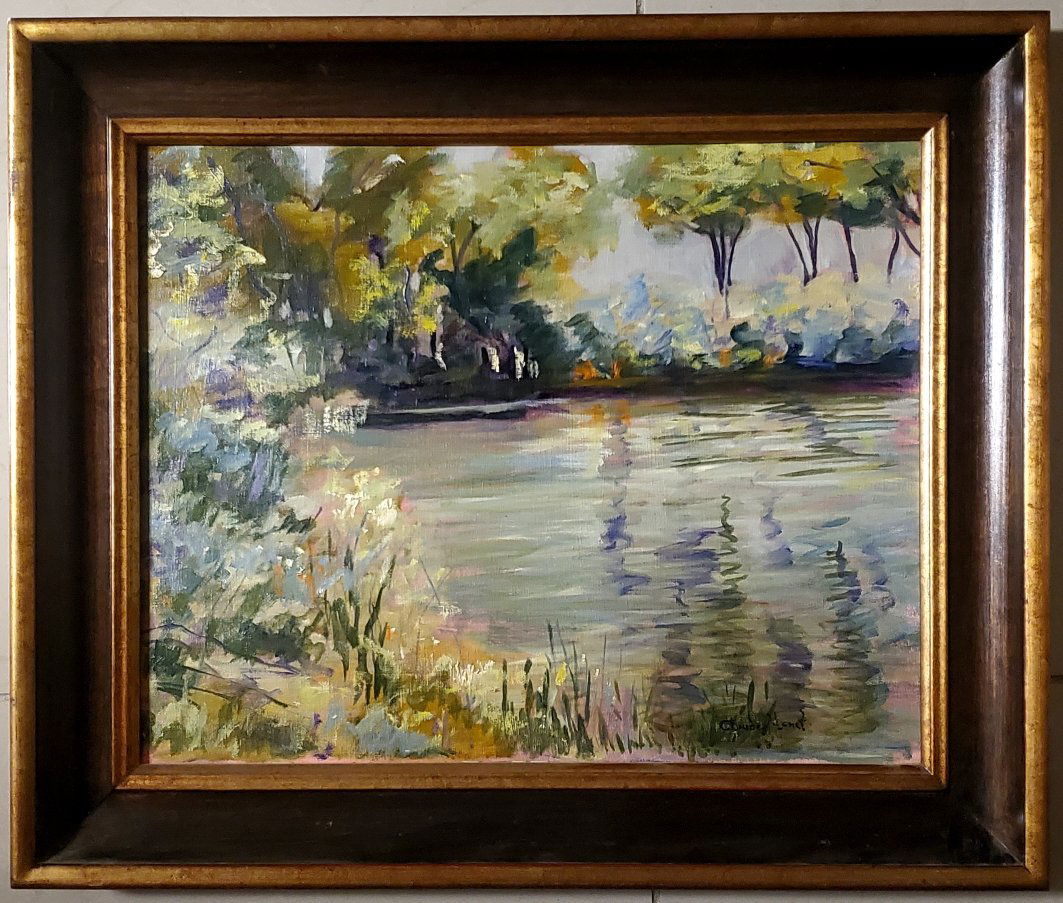 Claude Monet Impressionist Landscape French Oil Canvas (1 of 6)