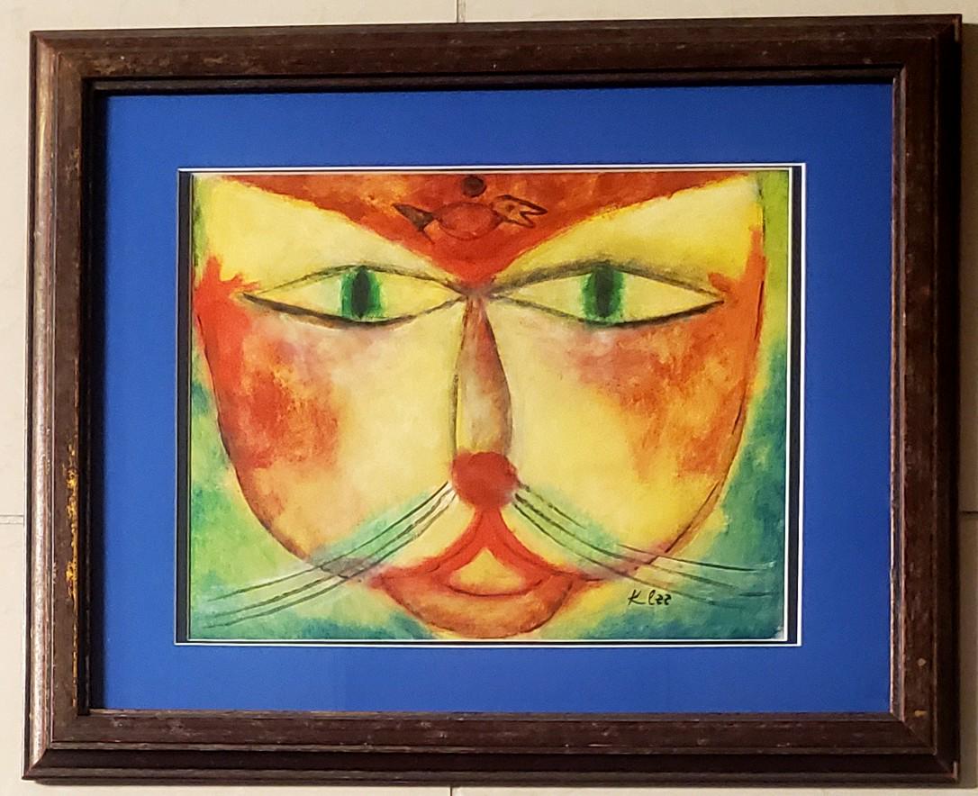 Paul Klee Abstract Figurative Cat Swiss German Kitty (1 of 2)