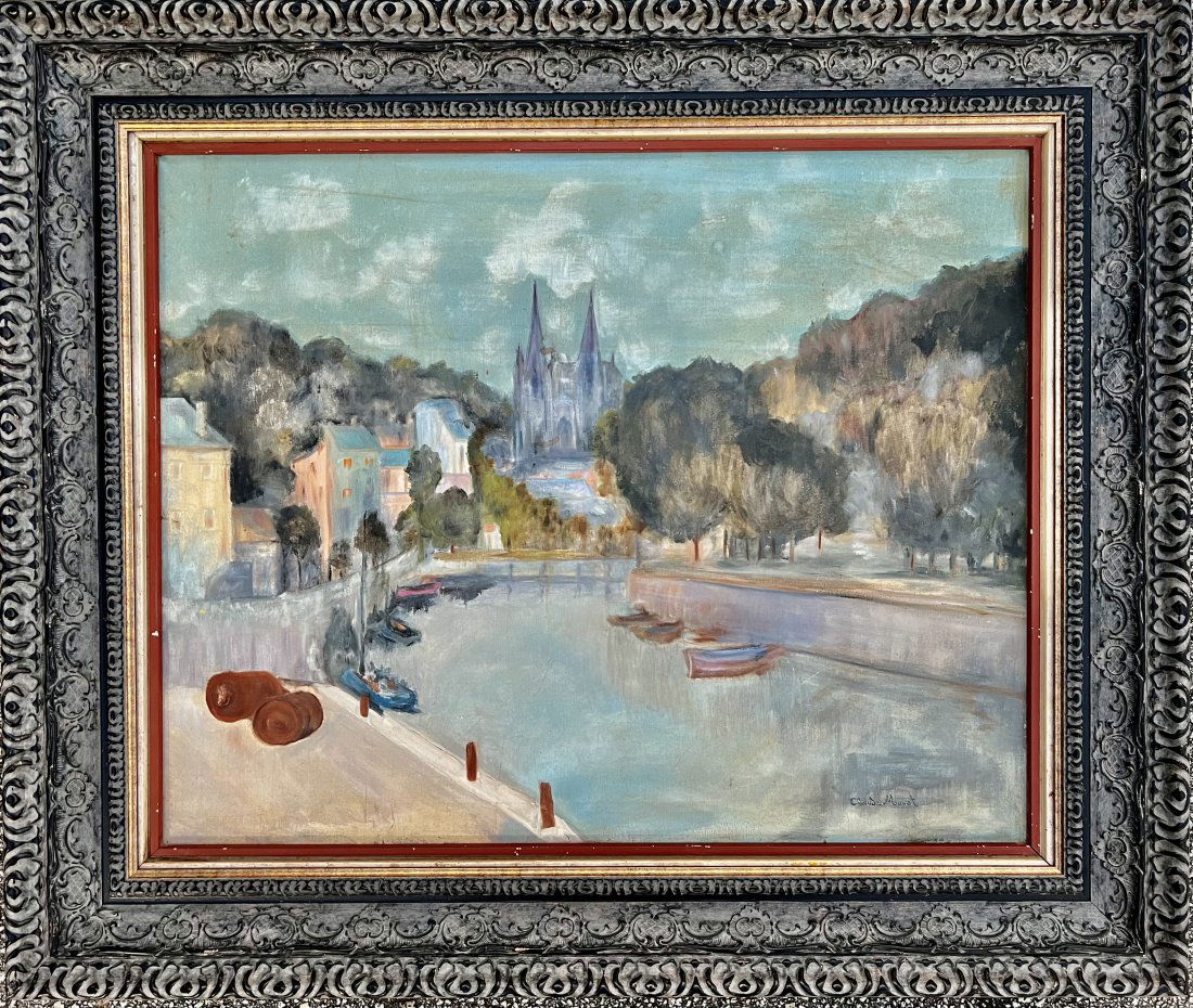 Claude Monet French Impressionist Vincent Van Gogh Renoir era hand painted oil on canvas (1 of 10)