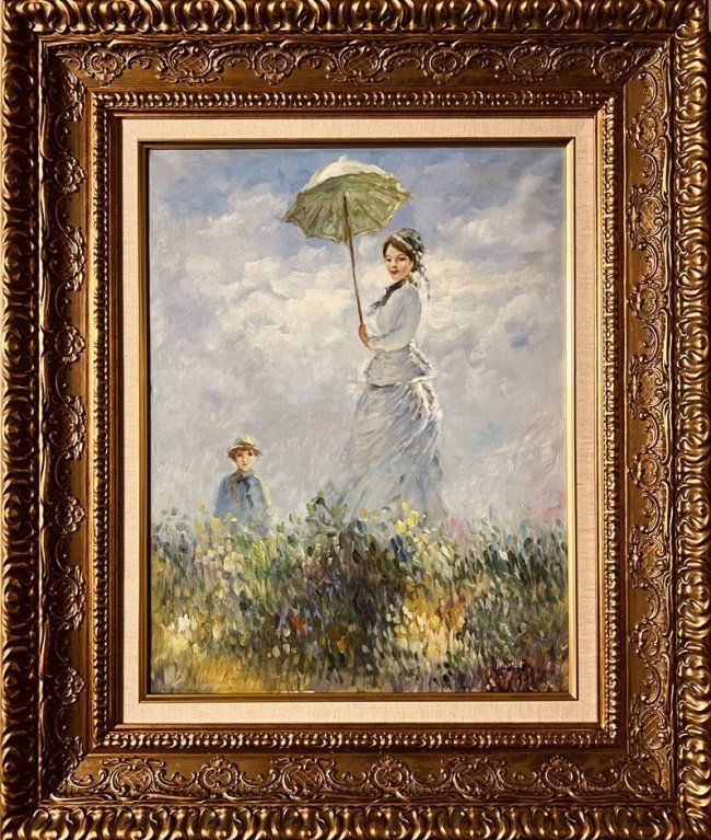 Claude Monet Impressionist Manet Van Gogh Era French Impressionist Female Male Oil Canvas: This lot consists of hand painted impressionism oil on canvas in the style of Claude Monet. Oscar Claude Monet (14 November 1840 - 5 December 1926) was a founder of French Impressionist painting, and