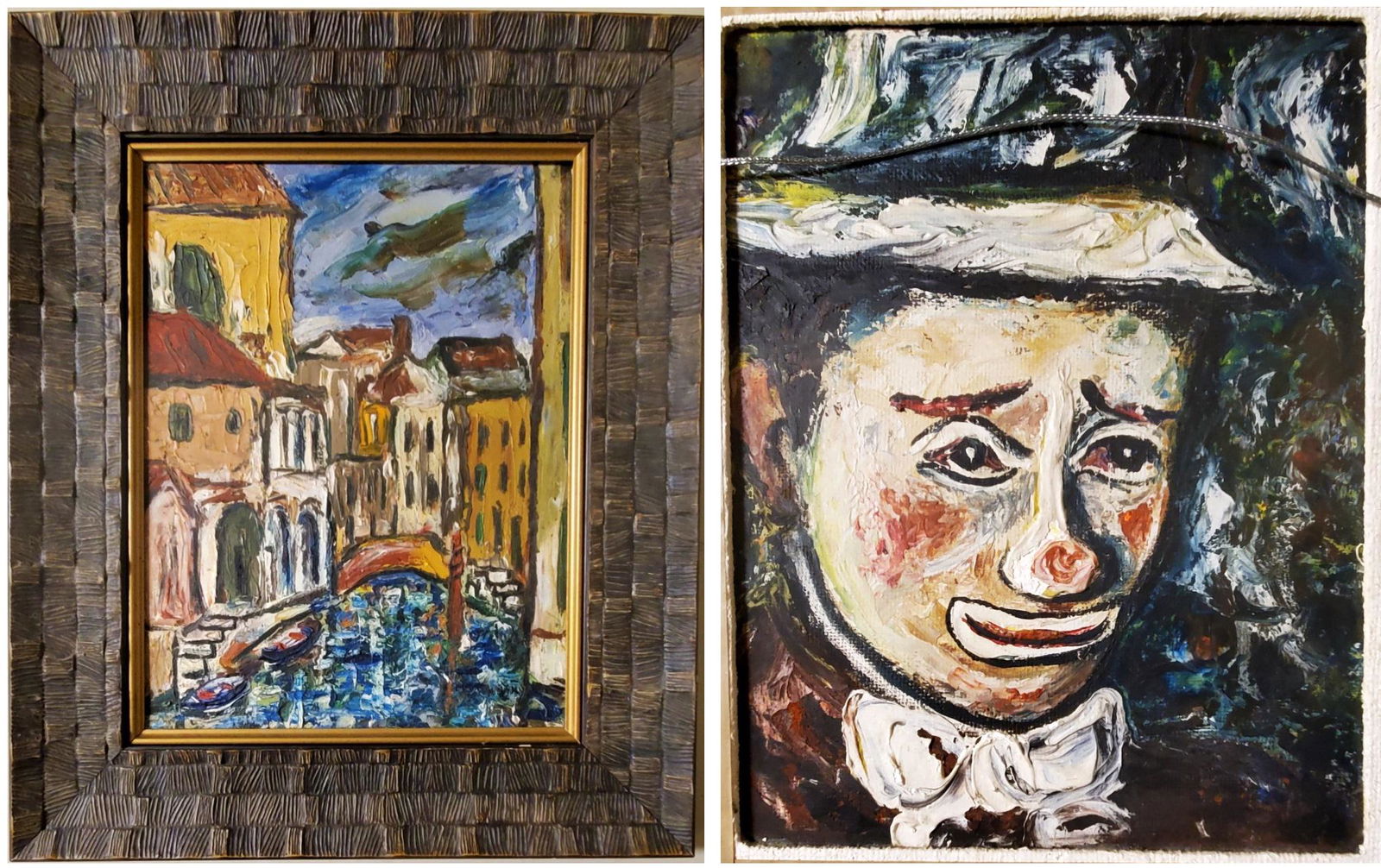 Wassily Kandinsky Abstract Landscape Clown Two-in One. (1 of 4)