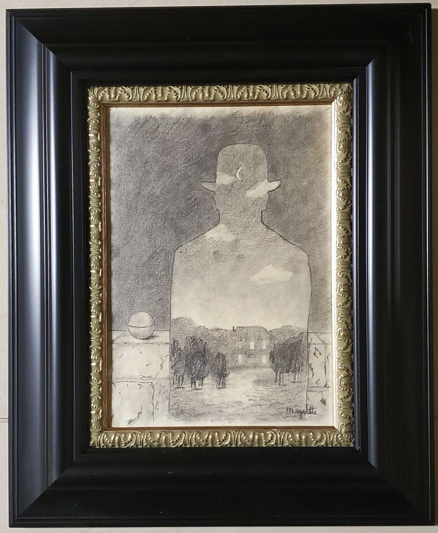 Rene Magritte Surrealist Belgian Landscape Male (1 of 4)