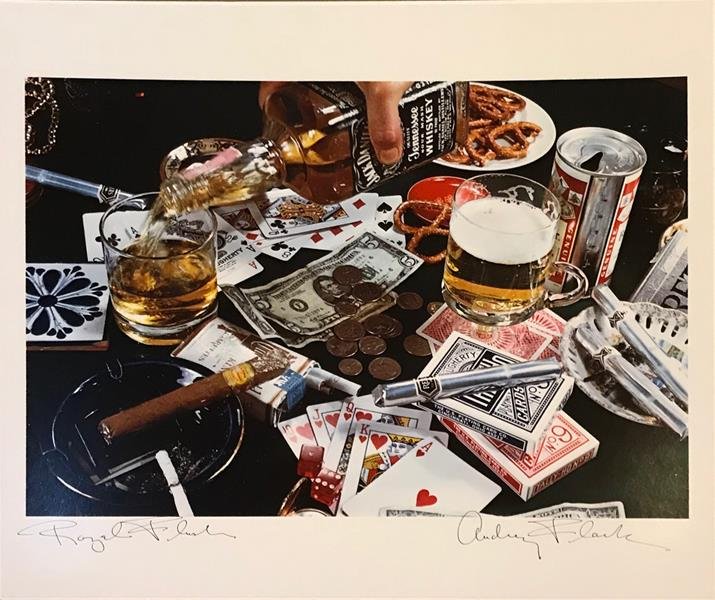 Audrey Flack (b. 1931): Portfolio of 12 Photographs, A Course in Miracles (1978), Greek Muse (1978), In my Life (1980), Leonardo's Lady (1975), Queen (1975), Rolls Royce Lady (1981), Roman Beauties (1983), Royal Flush (1973)