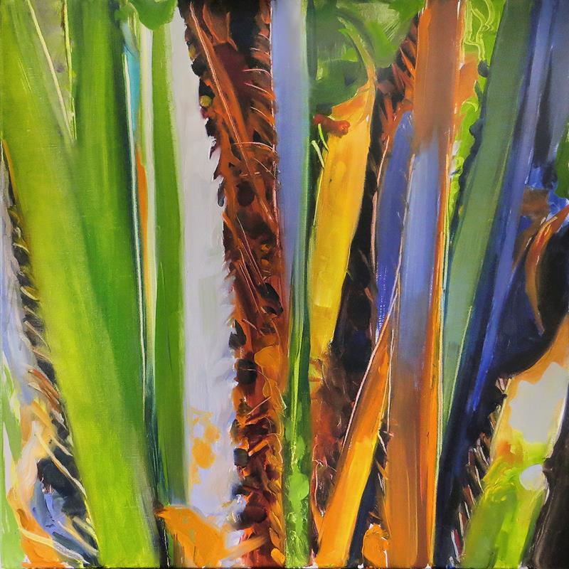 Maxine Davidowitz: Banana Stalks, 2015 oil on canvas 24 x 24 inches signed on verso unframed, finished canvas edges WAAM was founded in 1919 by artists seeking to foster their fellow artists by providing exhibition spac