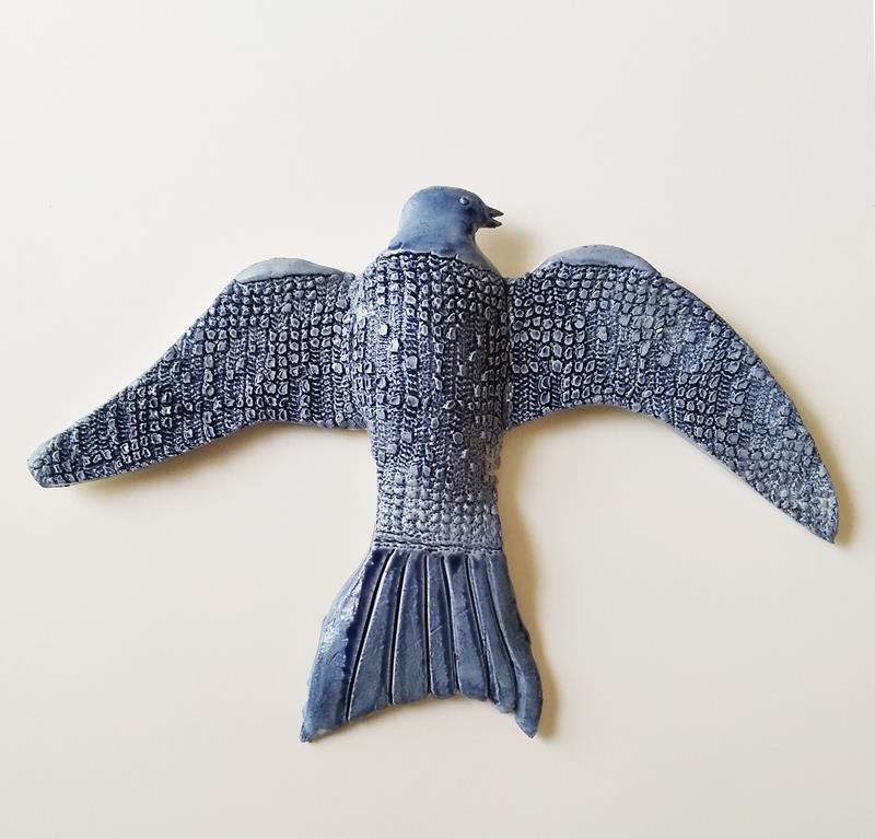 Sascha Mallon: Lace Bird, 2019 porcelain 6 x 8.5 inches signed on back WAAM was founded in 1919 by artists seeking to foster their fellow artists by providing exhibition space and building a strong community of arti