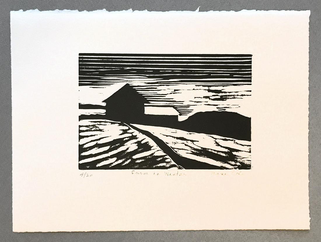 Marie Cole, 'Farm in Winter' (1 of 1)