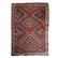 Antique Kurdish Kazak Bordjalou Rug 72\" x 87\", 1890