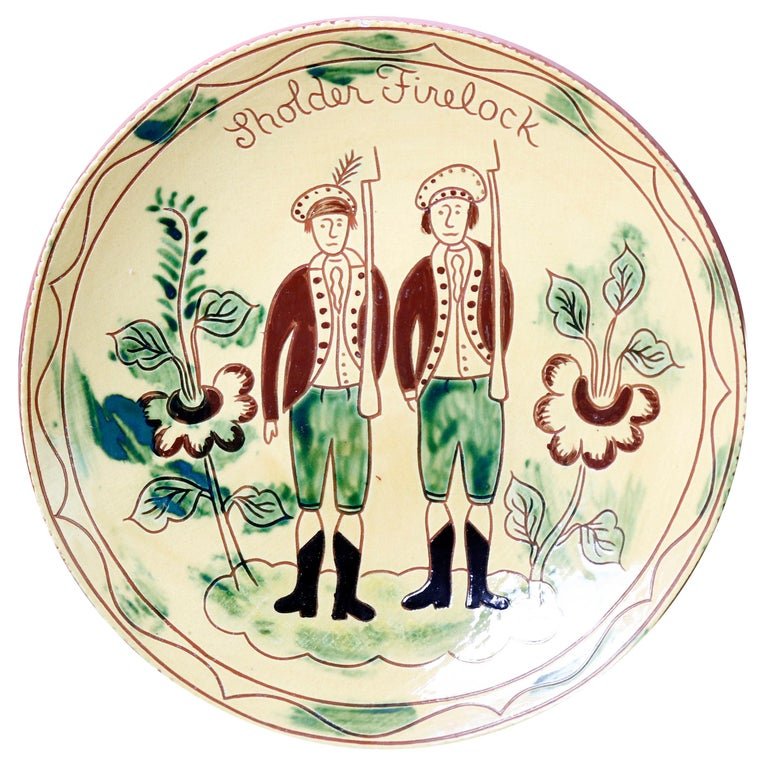 Colonial Williamsburg Style "Sholder Firelock" Charger (1 of 5)