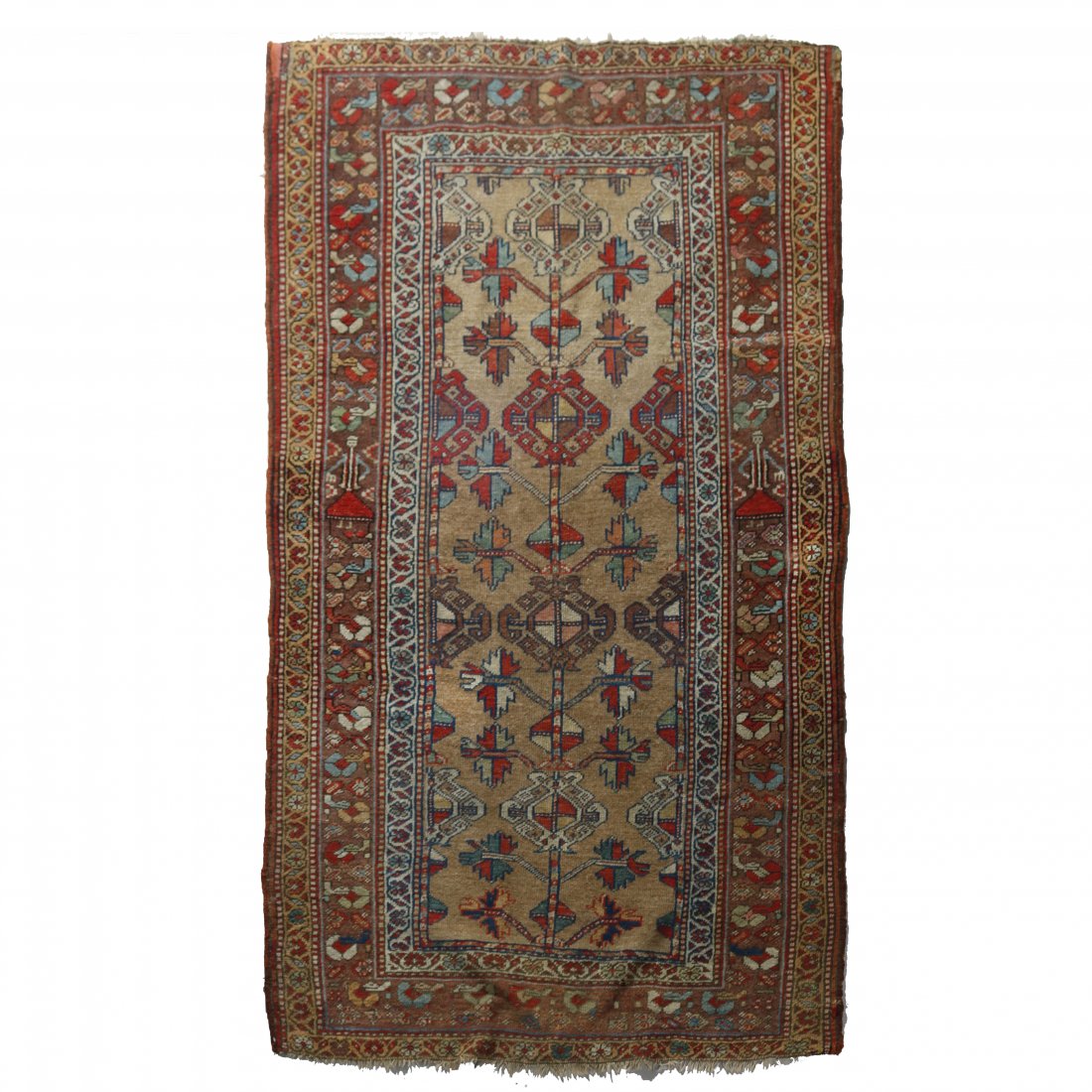 Nomadic Kurdish Afshar Tree of Life w/Figures (1 of 8)