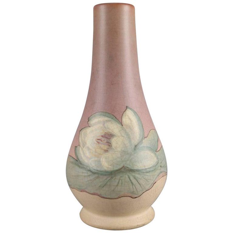 Antique Arts & Crafts Weller Hudson Art Pottery, Lily (1 of 13)