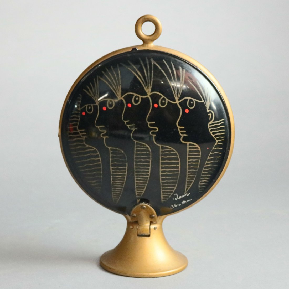 1950s Art Deco Jean Cocteau France Folding Server (1 of 9)