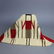 Antique Figural Navajo Wool 3-Figure Yei Rug, c1930 - 5