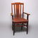 Arts & Crafts Mission Oak Stickley Style Chairs c1910 - 6