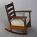 Arts & Crafts J.M. Young Mission Oak Rocking Chair - 8