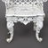 Antique Figural Cast Iron Victorian Garden Chairs - 5