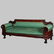 Classical American Empire Quervelle School Sofa
