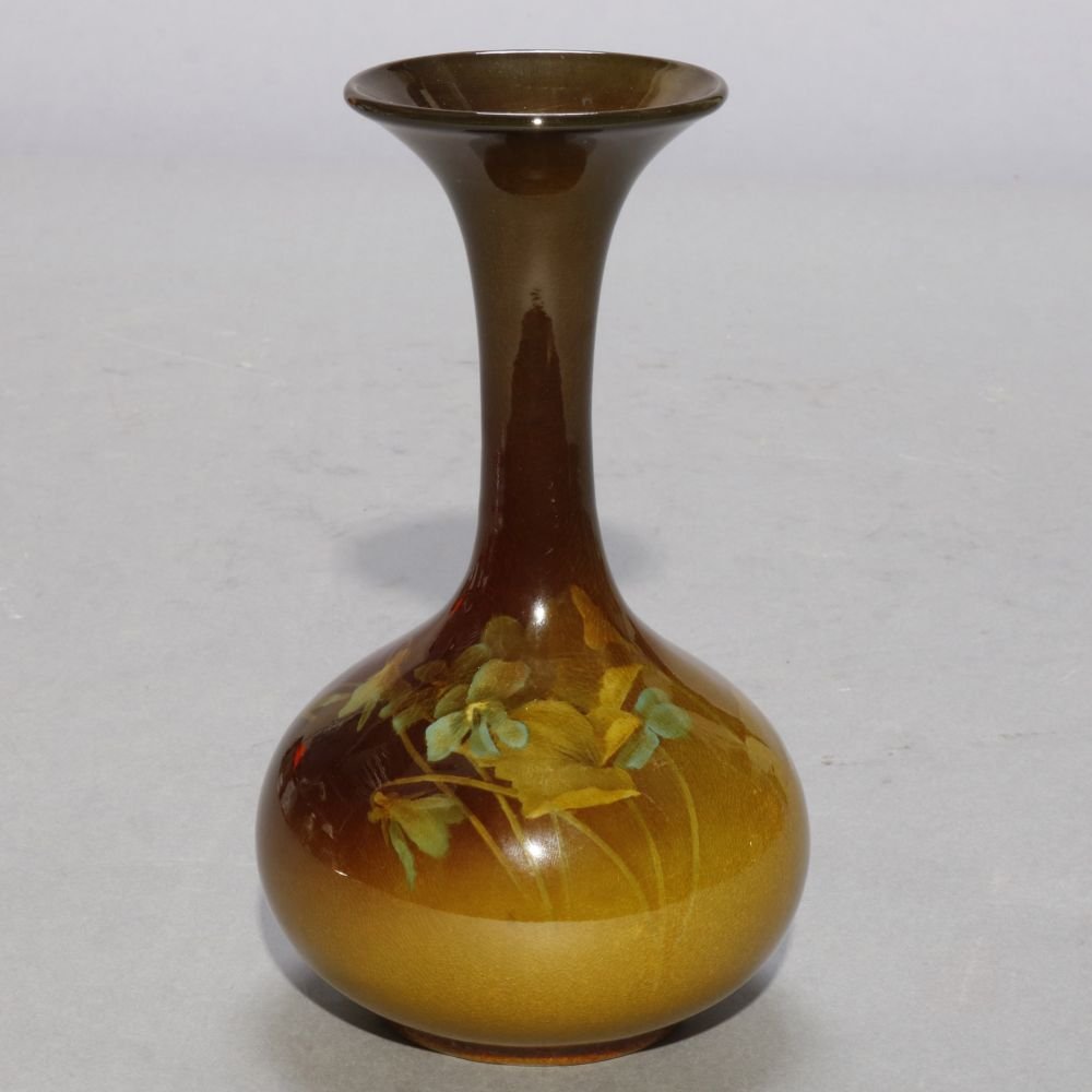 Rookwood Art Pottery Vase Signed A.D. Sehoun, C 1900 (1 of 9)
