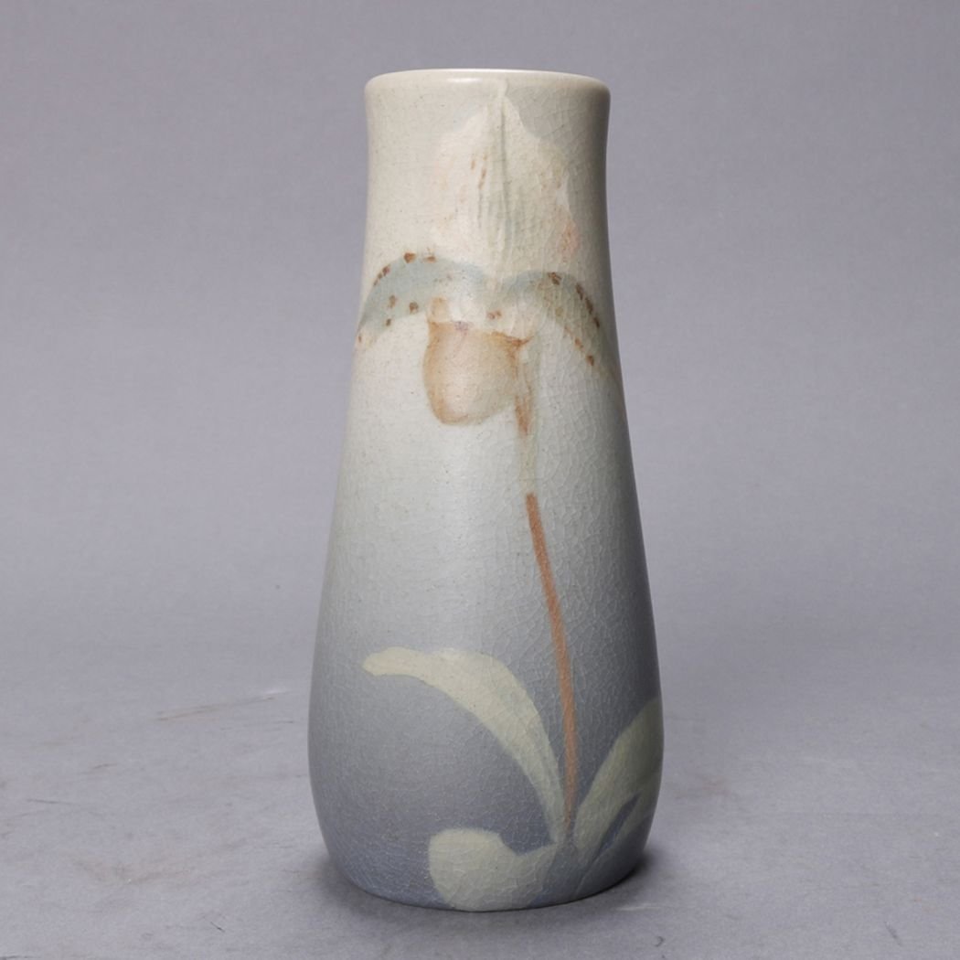 Irene Bishop for Rookwood Vellum Iris Glaze Vase (1 of 8)