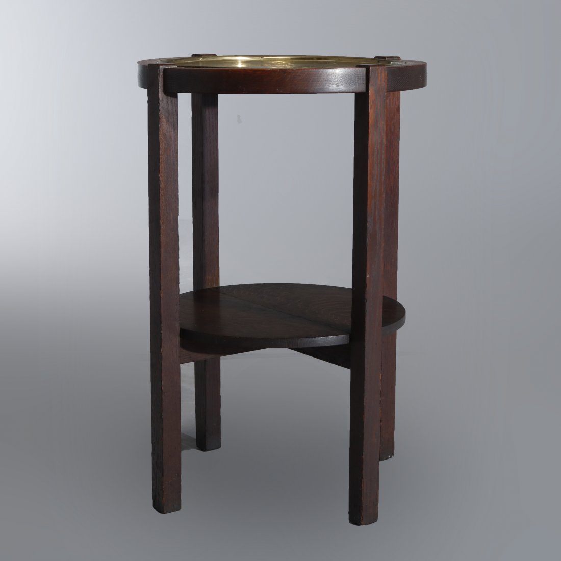 Arts & Crafts Mission Oak Fern Stand attr Stickley (1 of 11)