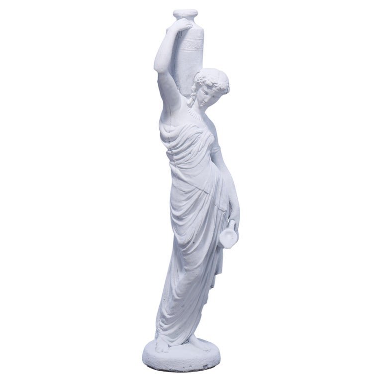 Lg Antique Classical Hard Stone Garden Goddess Statue (1 of 13)
