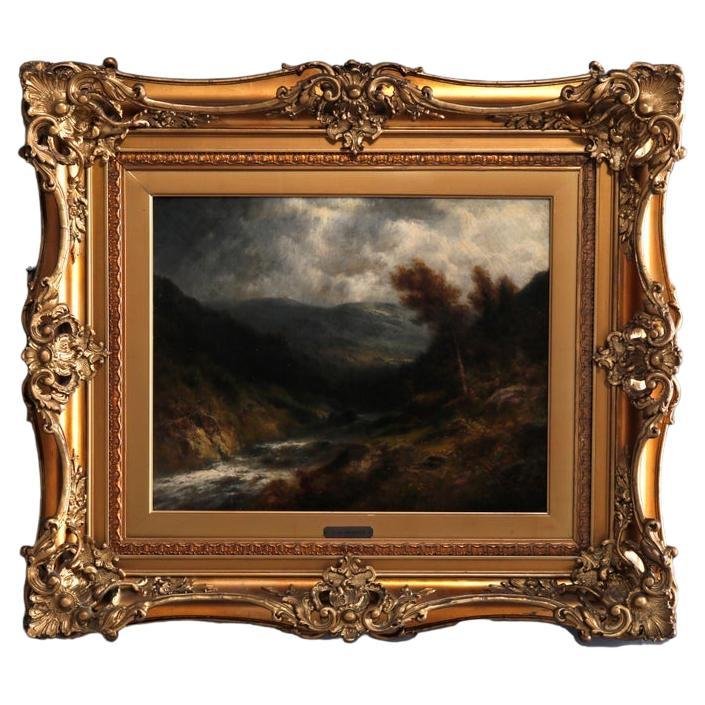 Antique Hudson River School, Catskills by Griffin c1890 (1 of 11)