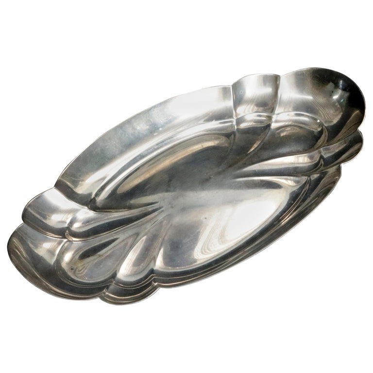 Antique Sterling Silver Bread Tray By Gorham, Circa 1920