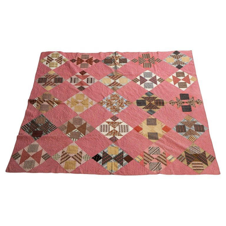 Antique Lancaster, PA Amish Hand Made Quilt Circa 1900 (1 of 15)