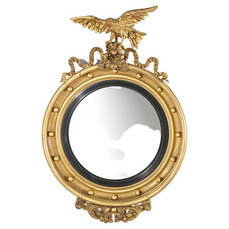 Antique Large Italian Renaissance Revival Giltwood Wall Mirror, 19th C (1 of 16)