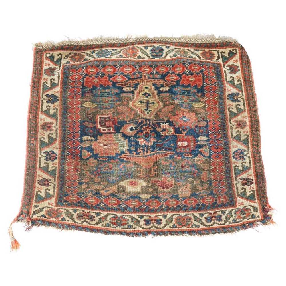 Antique Kurd Oriental Wool Rug, c1900 (1 of 8)