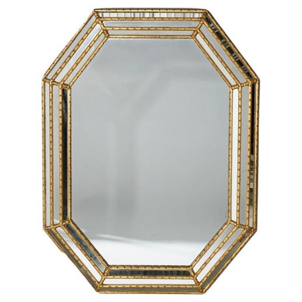French Style Giltwood Parclose Wall Mirror, circa 1930 (1 of 11)