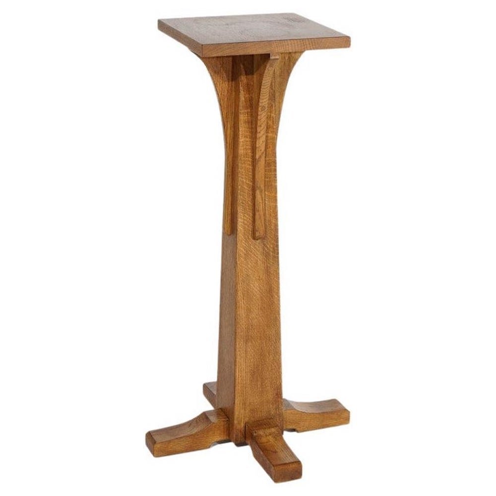 Arts & Crafts Stickley Oak Plant Stand, 20thC (1 of 11)