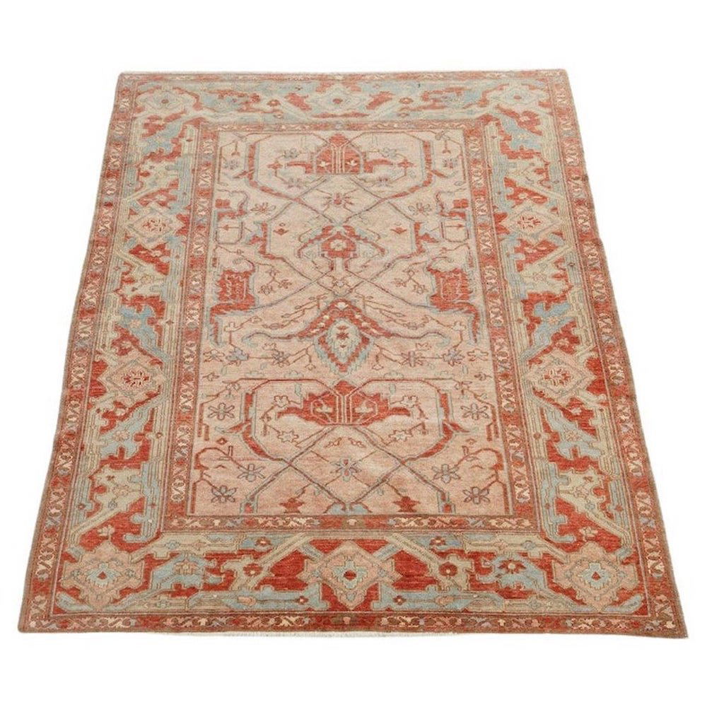 Turkish Oushak Euphrates Carpet, Oriental Wool Rug, 20thC (1 of 15)