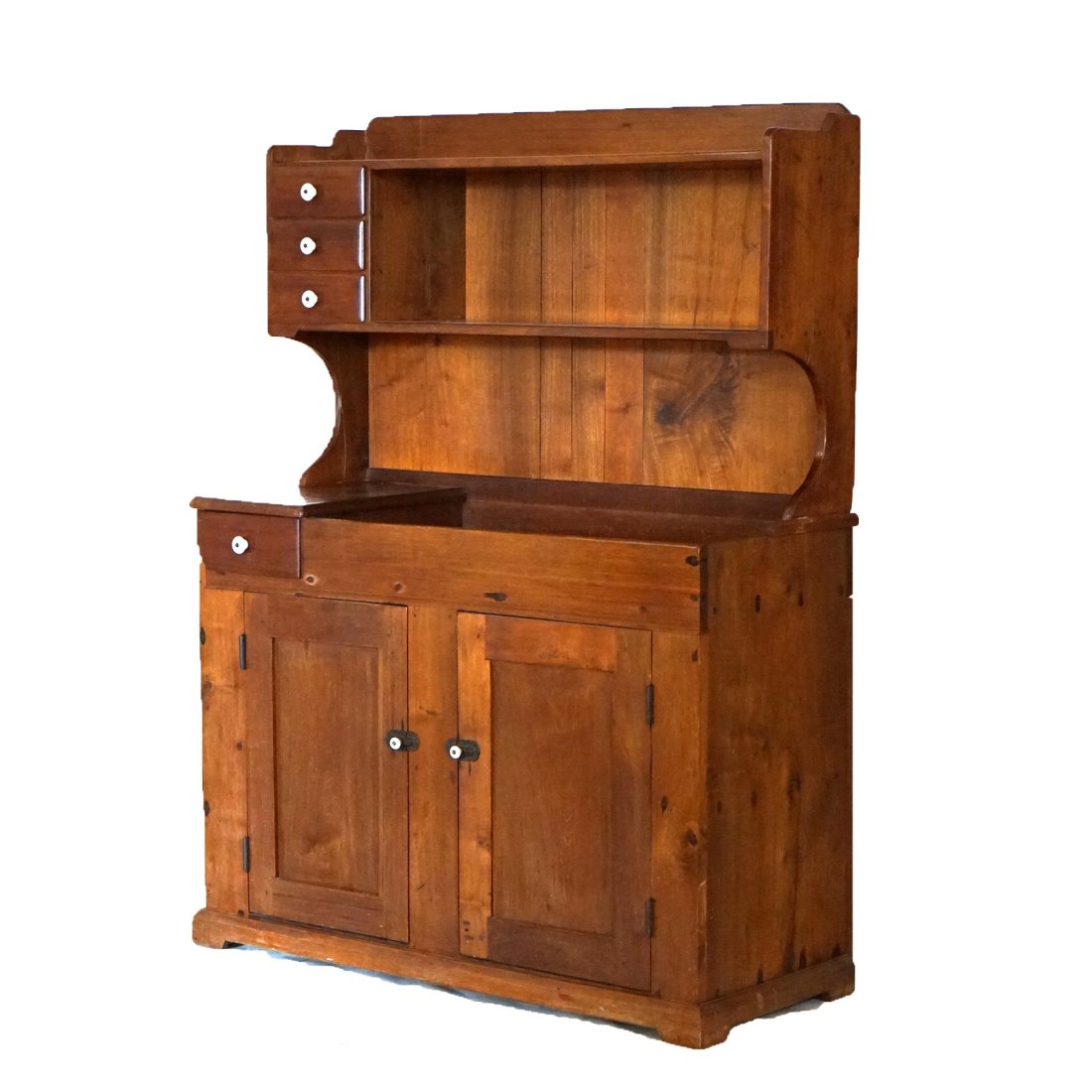 Antique Country Pine Dry Sink Circa 1870 (1 of 12)