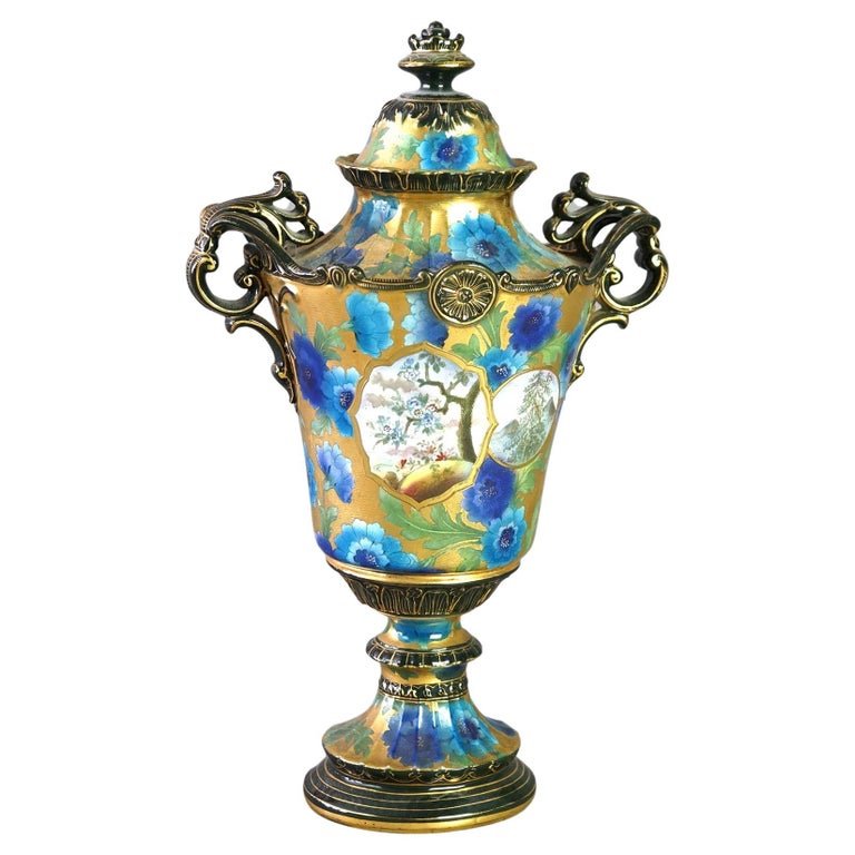 Antique Royal Bonn Germany Hand Painted And Gilt Porcelain Urn (1 of 11)
