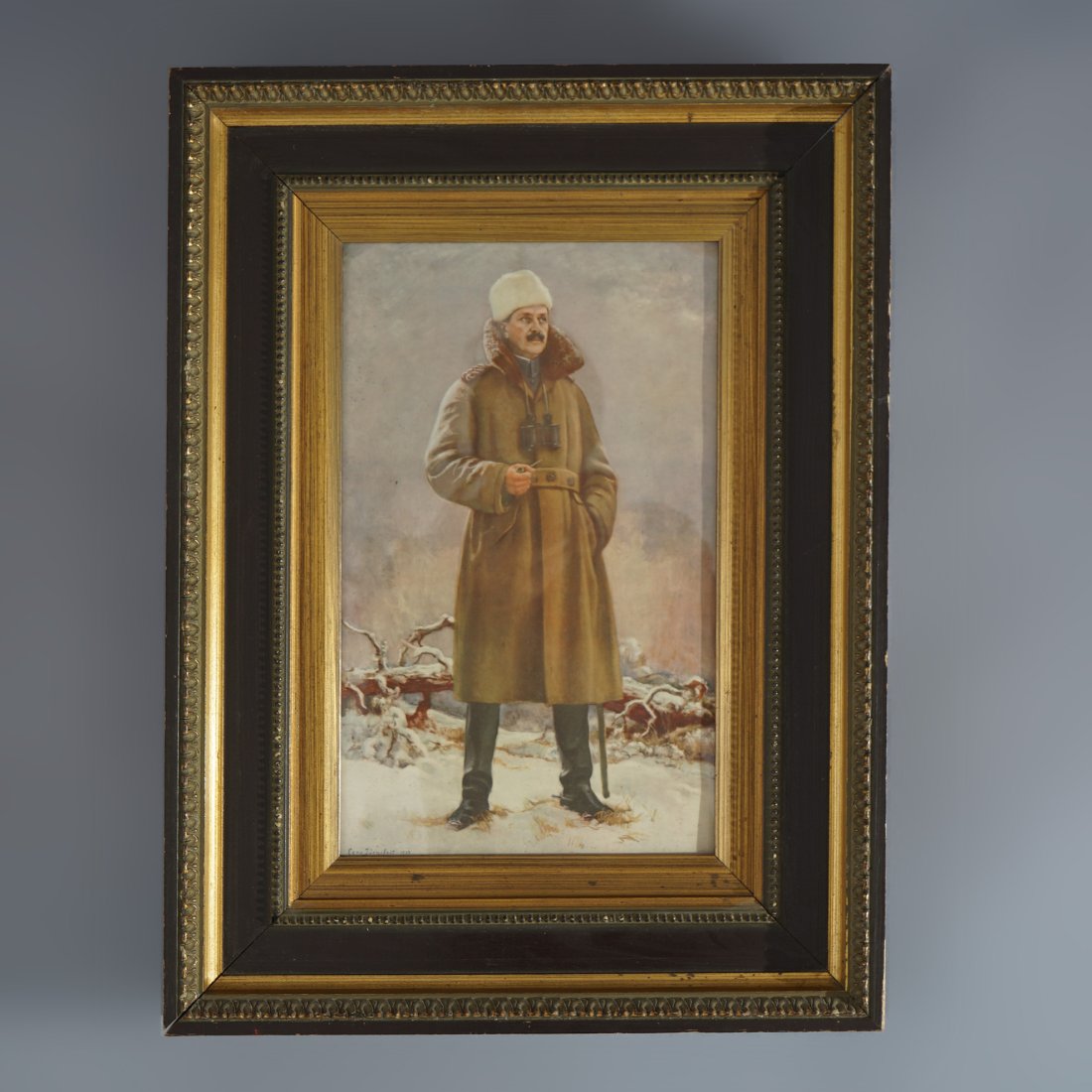 Antique Finnish Print after Jarnefelt's Mannerheim in Vehmaiin Circa 1920: Antique Finnish Print after Jarnefelt's Mannerheim in Vehmaiin Circa 1920. Measures - 23.5" x 17.5" *** OPTIONAL SHIPPING & DELIVERY - While onsite retrieval is always welcome at no charge, this item 