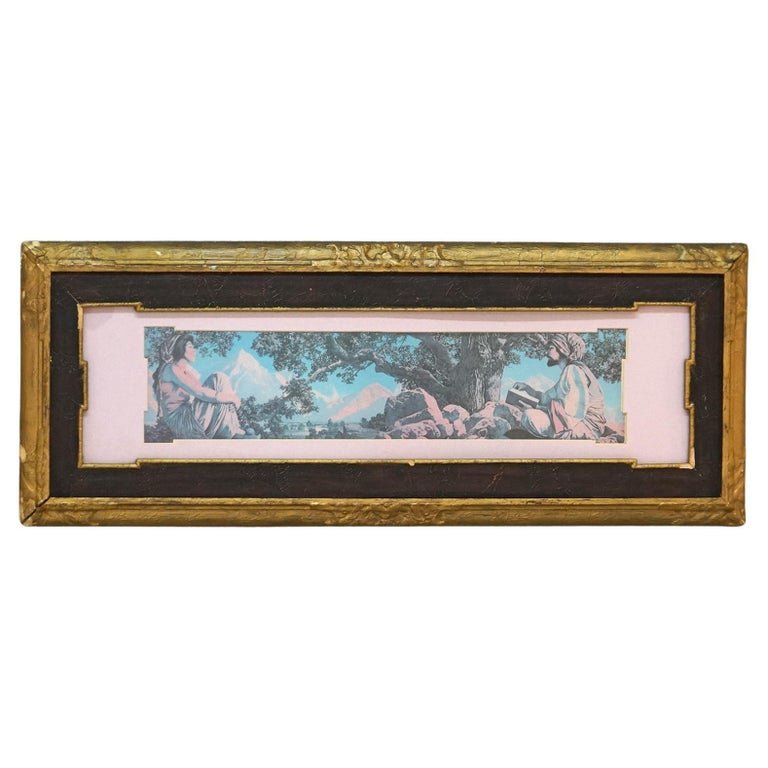 Art Deco Maxfield Parrish Print “The Rubaiyat”, Framed, C1920 (1 of 13)