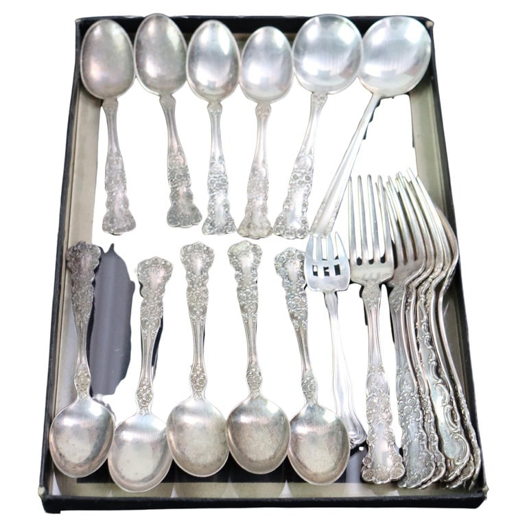 18 Pieces Sterling Silver Silverware 19.1 Troy Ounces (1 of 11)