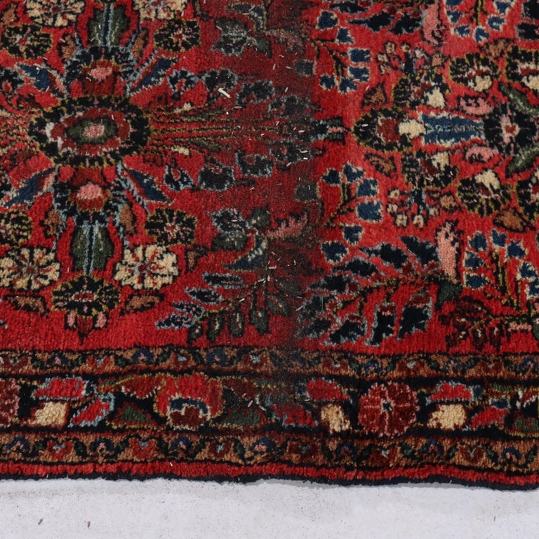 Persian Wool Rug Runner C1930 - 6