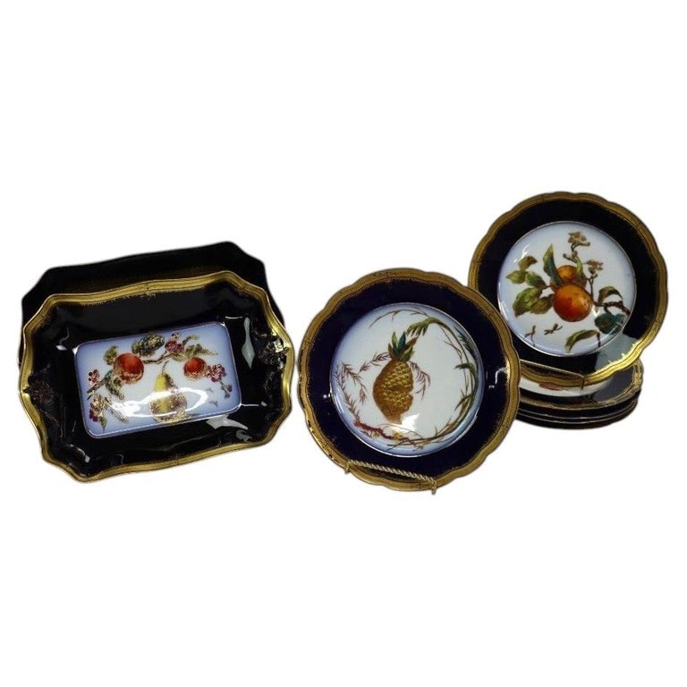 8 Piece Haviland Limoge Porcelain: 8 Pieces Haviland Limoge Porcelain Items. Measures - 2"H x 11.25"W x 8"D (Largest). ** OPTIONAL IN-HOUSE SHIPPING & DELIVERY - While onsite retrieval is always welcome at no charge, IN-HOUSE SHIPPING 