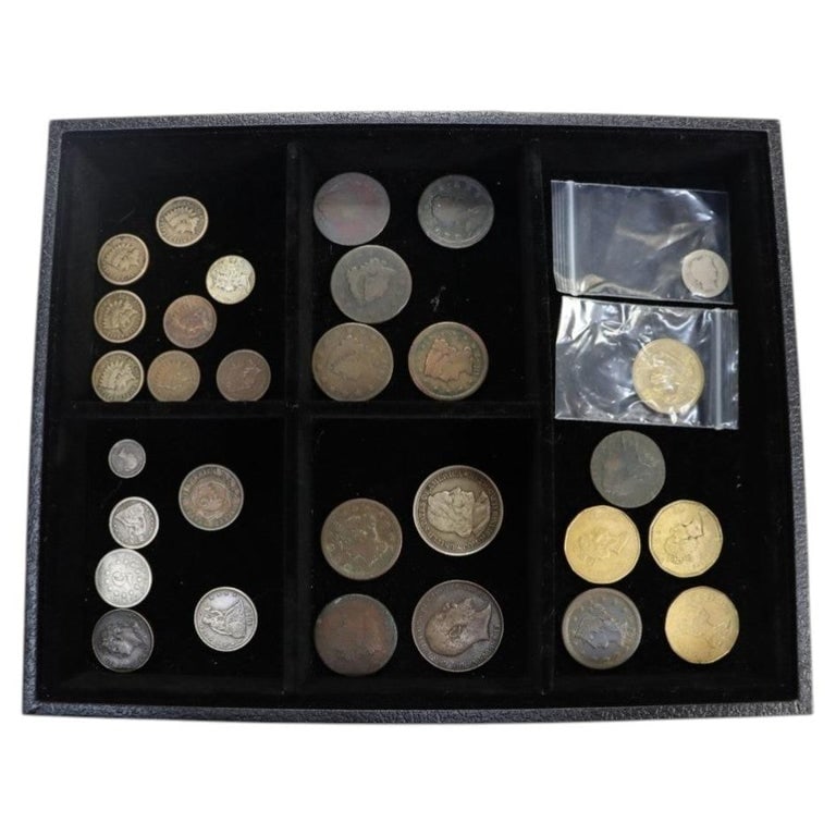 30 Misc International Coins: 30 Misc International Coins *** OPTIONAL IN-HOUSE SHIPPING & DELIVERY - While onsite retrieval is always welcome at no charge, IN-HOUSE SHIPPING & DELIVERY for this item is available to points