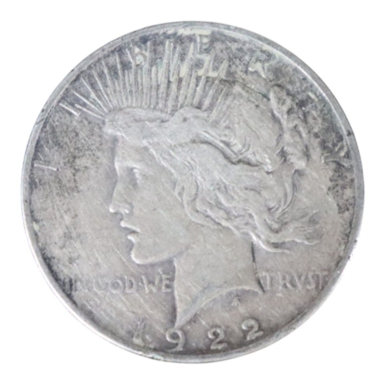 7 Silver Peace Dollars C1922-1923 - 2