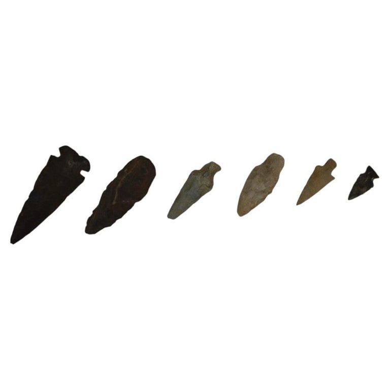 41 Lenni-Lenape Arrowheads & Tools, Including A 9000 Year Old Spear Head (1 of 5)