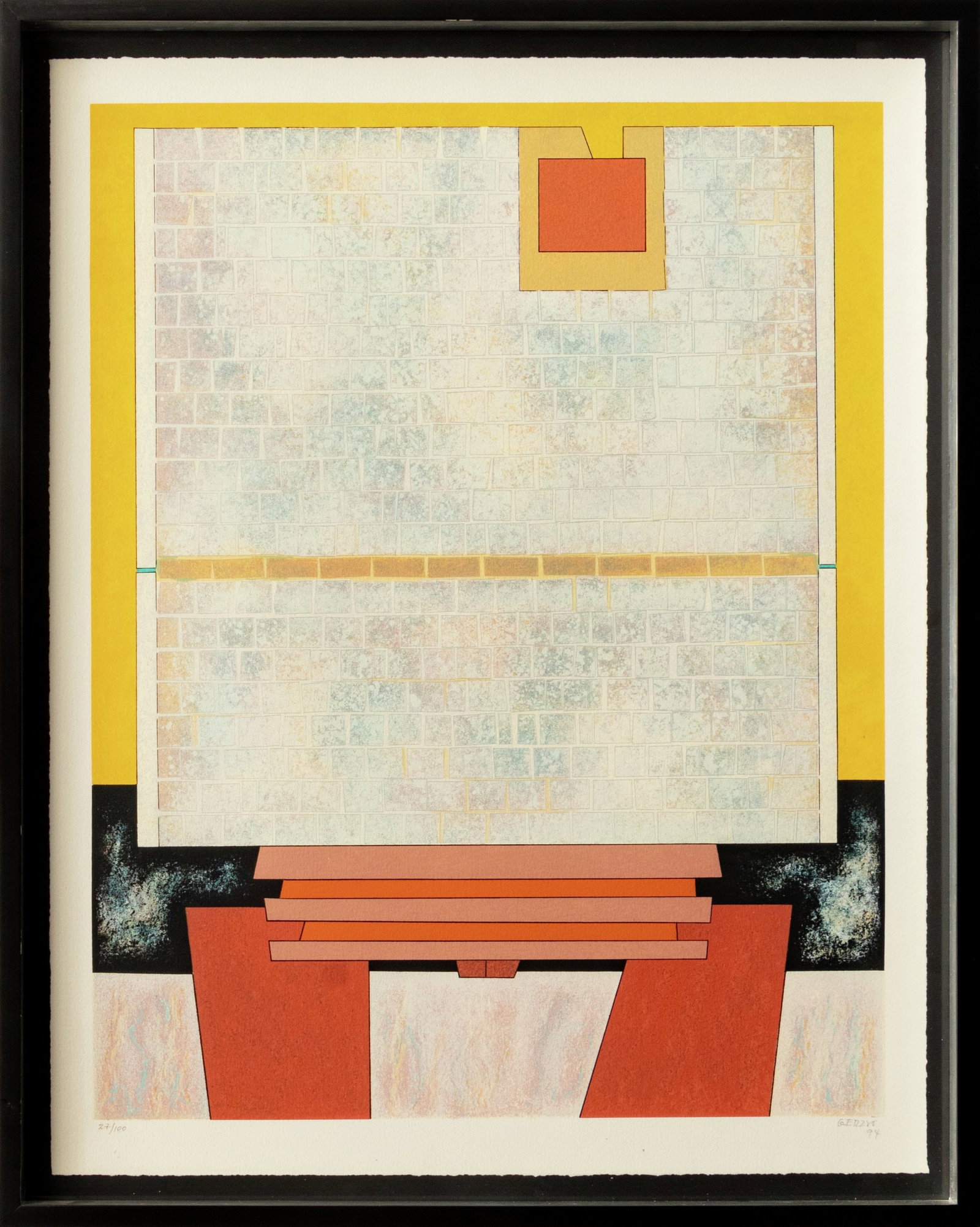 Gunther Gerzso , EL MURO,1994 (1 of 1)