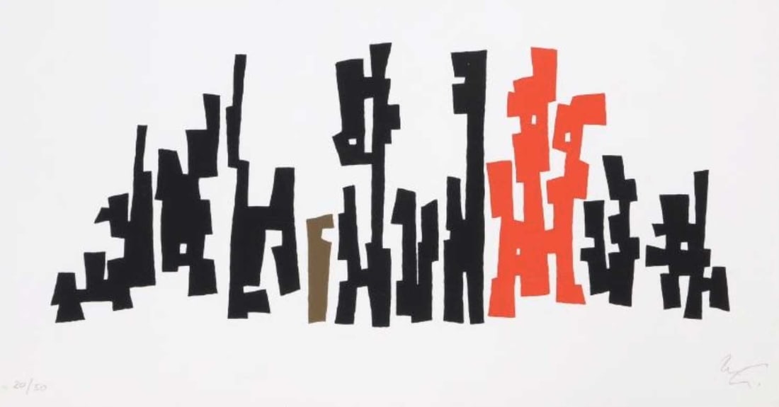 Mathias Goeritz, GENTES DE COLORES. VARIANTE, 1981 (1 of 1)