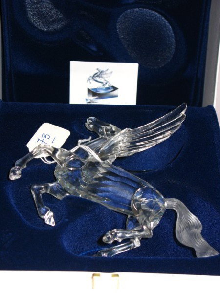 SWAROVSKI FIGURE, PEGASUS: SWAROVSKI FIGURE, PEGASUS. GOOD CONDITION
