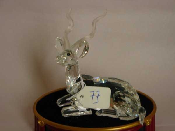 SWAROVSKI FIGURE, "KUDU": SWAROVSKI FIGURE, "KUDU". GOOD CONDITION